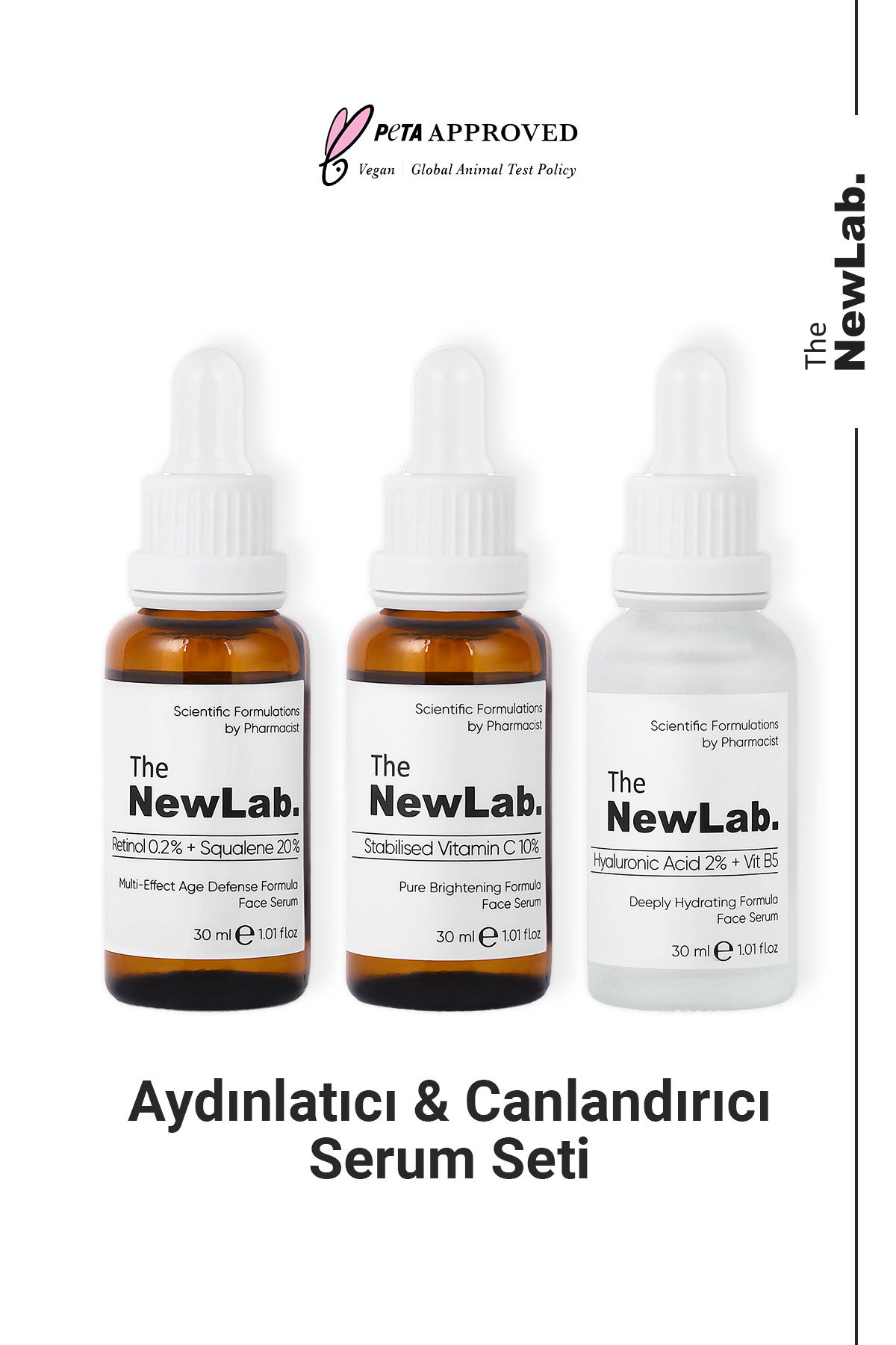 The NewLab Aydınlatıcı Ve Canlandırıcı Serum Seti