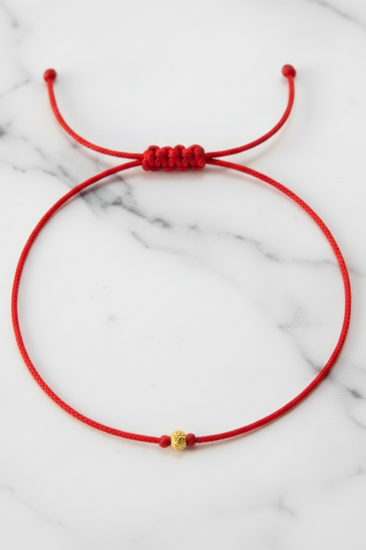 bymissmücevherat Şans ve Sevgili Bilekliği | 925 Ayar Gümüş 14 K Gold Renk Dorika İpli Bileklik - Görsel 3