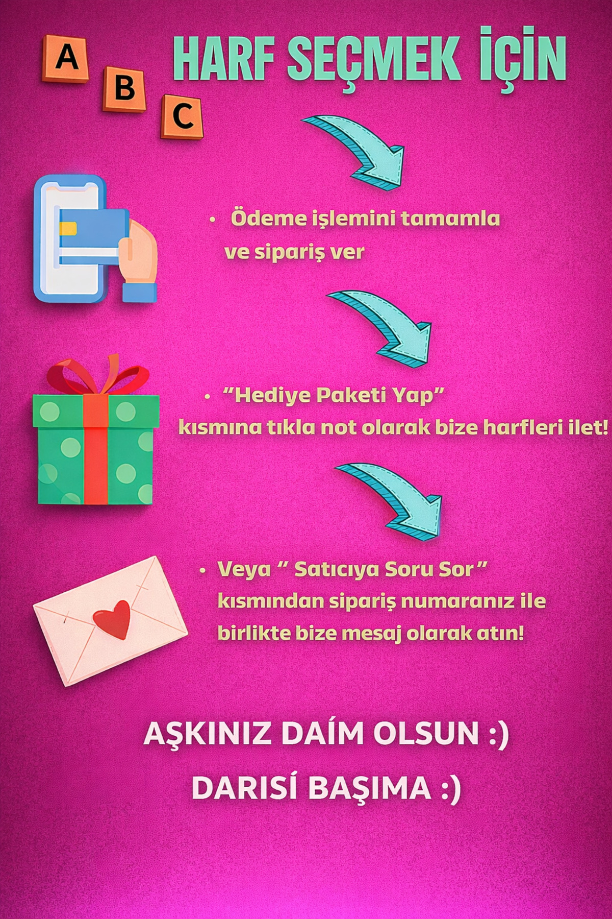 PURE BERRY AYETEL KÜRSİLİ HARF BİLEKLİK 2'Lİ ÇİFT SEVGİLİ ÇELİK SETİ GOLD GÜMÜŞ SET ŞEKLİNDE (HARFBELİRTİNİZ) - Görsel 2