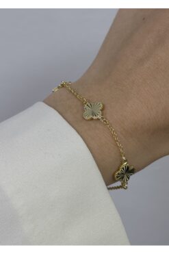 KİLİGİSTANBUL 1 CM YONCA BİLEKLİK 16+5 CM