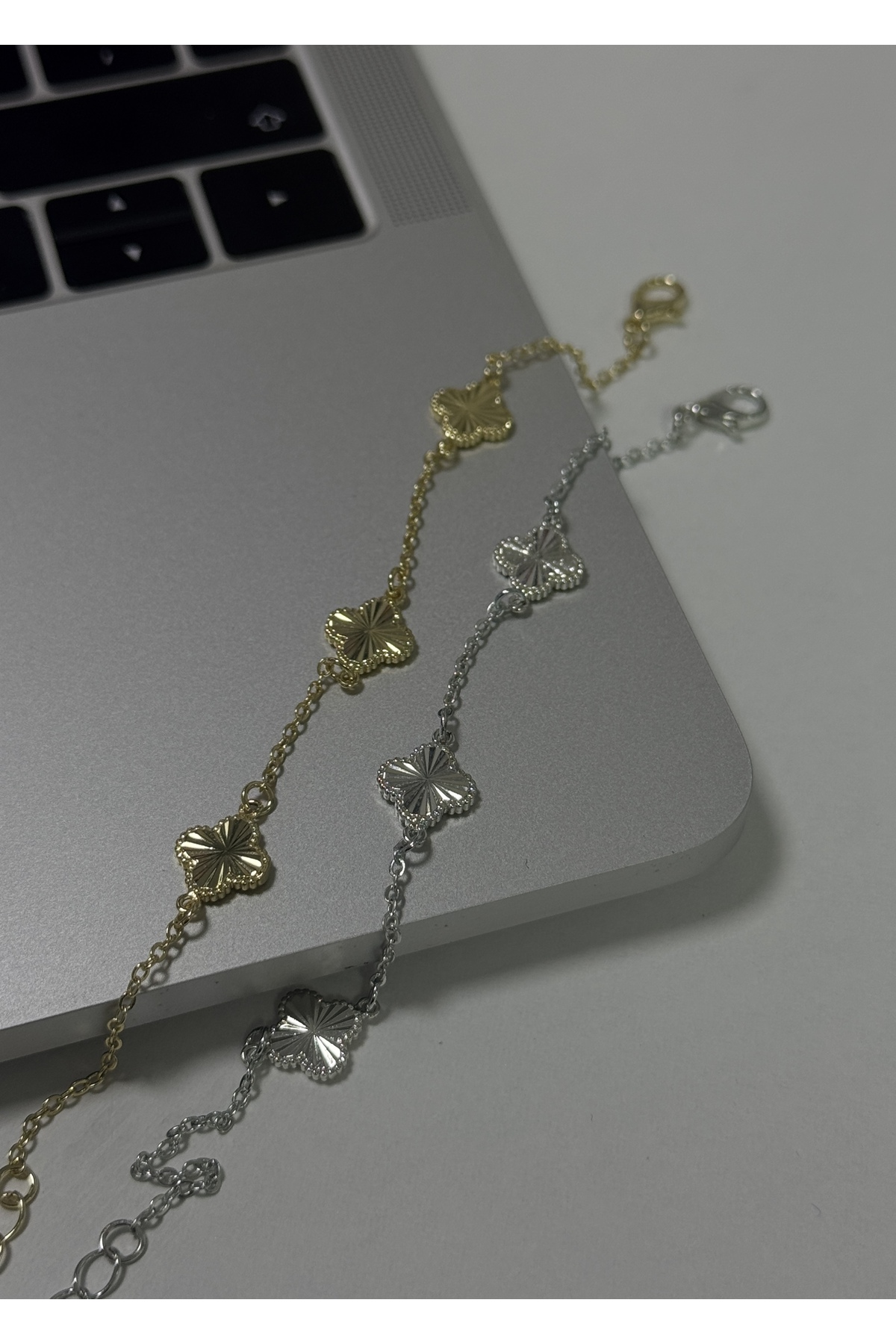 KİLİGİSTANBUL 1 CM YONCA BİLEKLİK 16+5 CM - Görsel 2