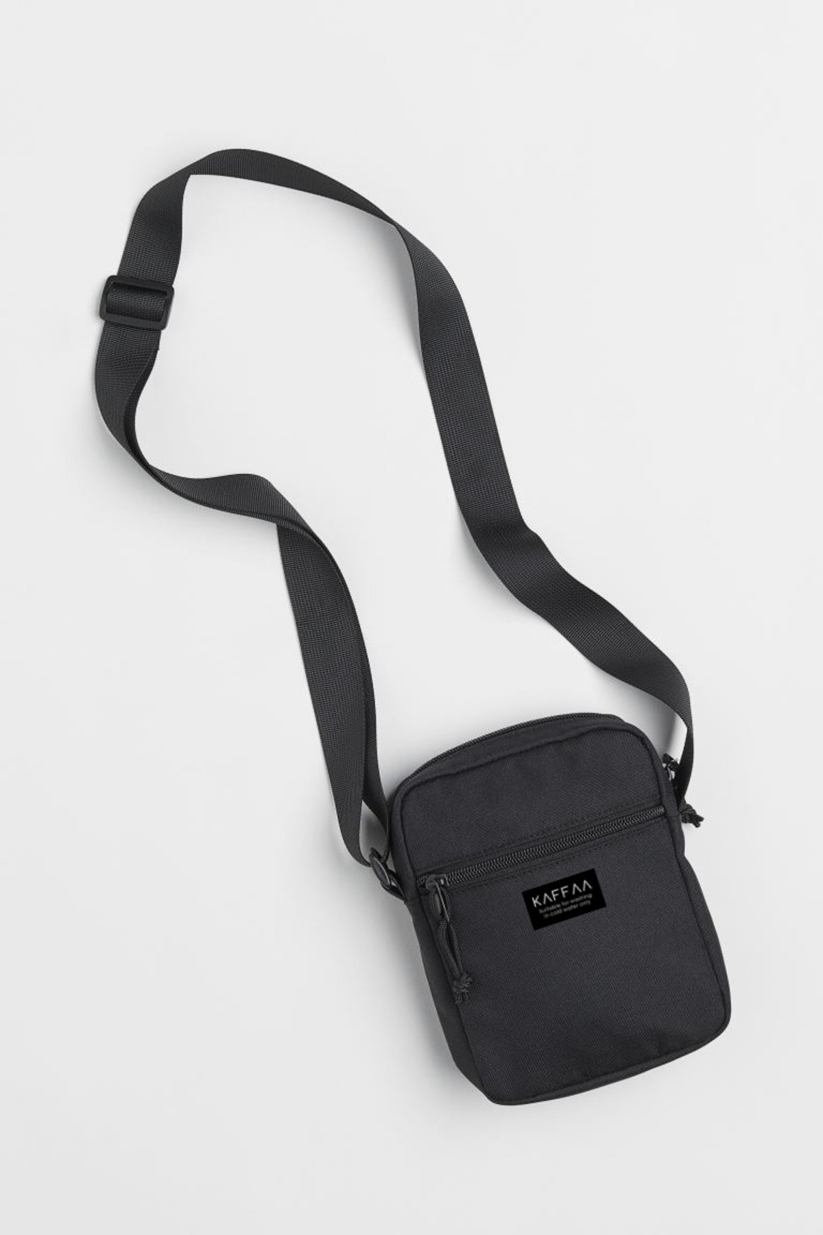 KAFFAA Unisex Askılı Fermuarlı Cepli El Ve Omuz Çantası - Erkek Çantası - Kadın Çantası - Görsel 2