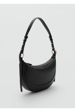 MANGO Woman Oval omuz çantası