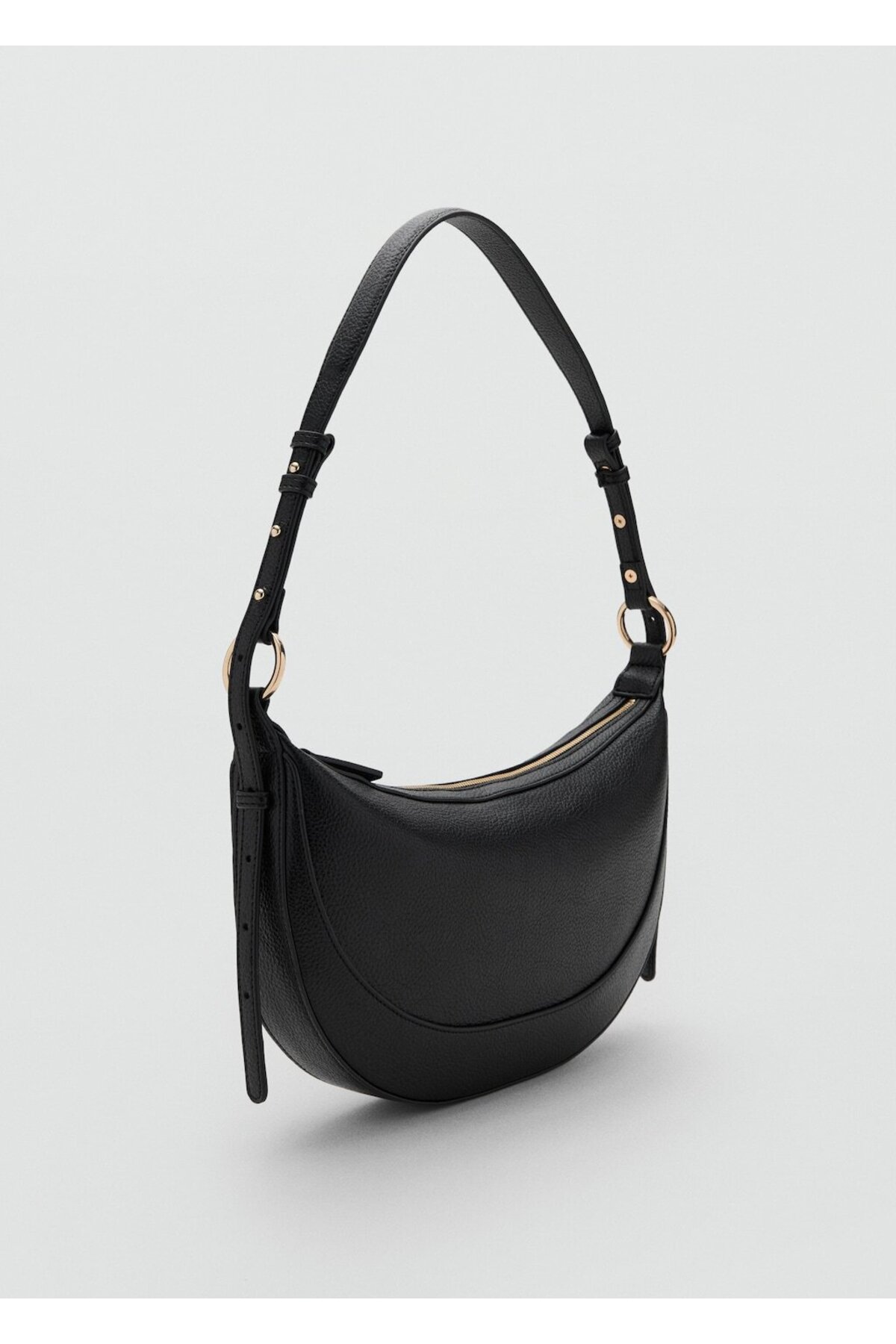 MANGO Woman Oval omuz çantası