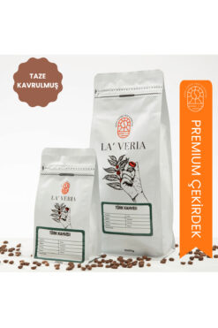 Laveria Türk Kahvesi 250 g – Brezilya Minas Gerais Arabica | Kakao & Fındık Aromalı Koyu Kavrum