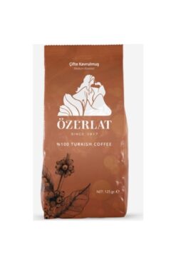 Özerlat (kıbrıs) Çifte Kavrulmuş Türk Kahvesi 125 Gr