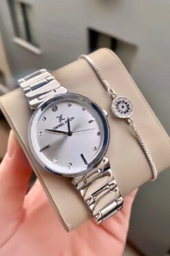 Daniel Klein kadın kolsaati çelik 3atm su geçirmez bileklik 2yıl garantilidir