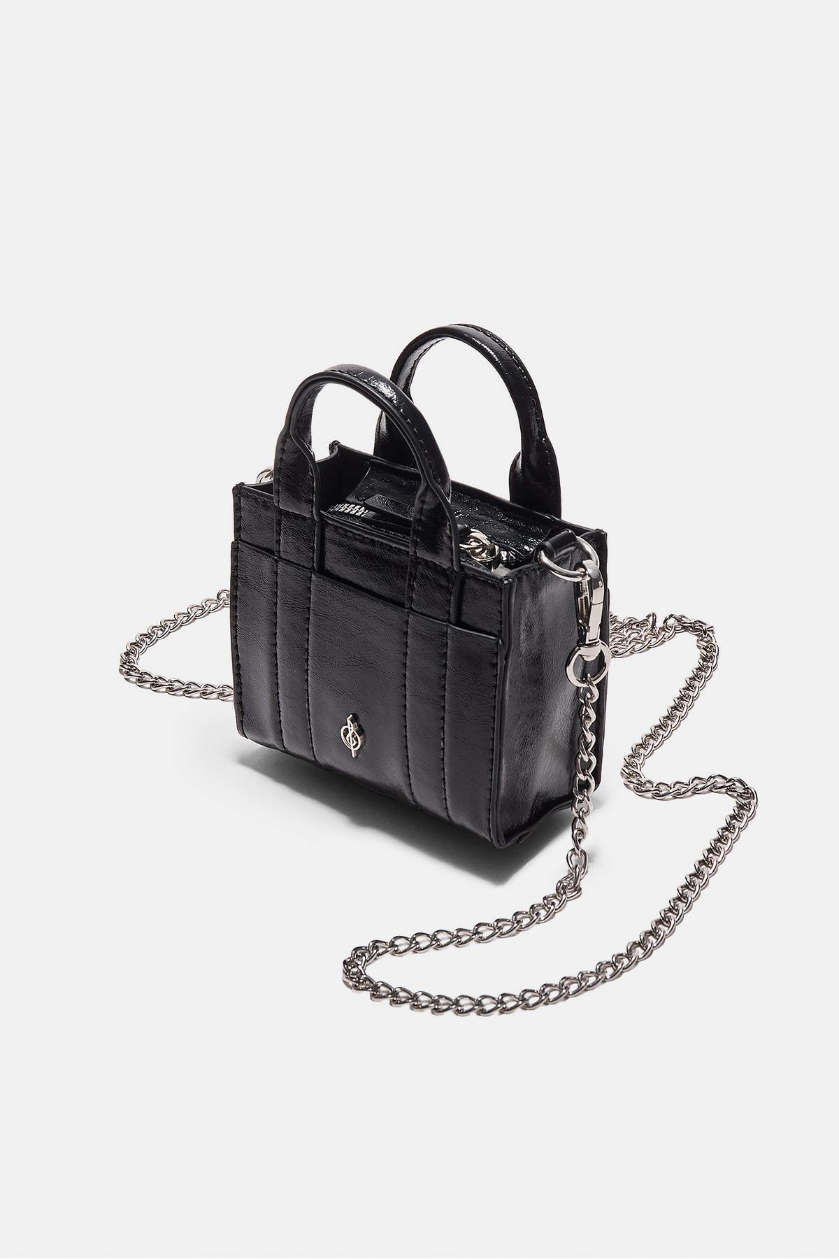 Stradivarius Mini tote çanta - Görsel 2