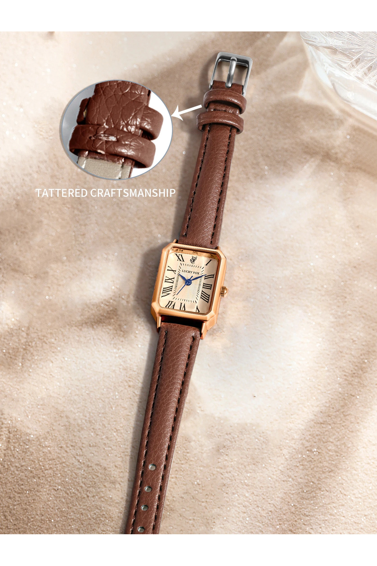 MURASSA BUTİK Deri Kordon Kol Saati - Görsel 3