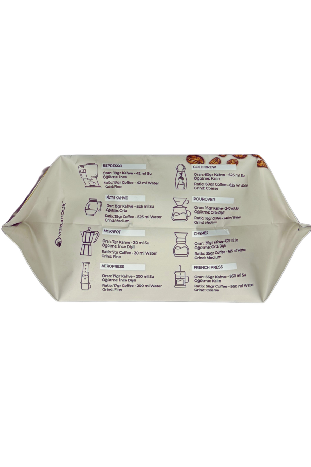 Brownberry Kuru Kahve Öğütülmüş -Arabica (Türk Kahvesi) Orta Kavurma (Medium Roast) - 250 Gr - Görsel 3