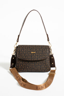 Just Polo Kahverengi Kadın Omuz Çantası Yeni Sezon Kumaş MRC