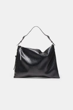 Stradivarius Yumuşak dokulu fermuarlı omuz çantası