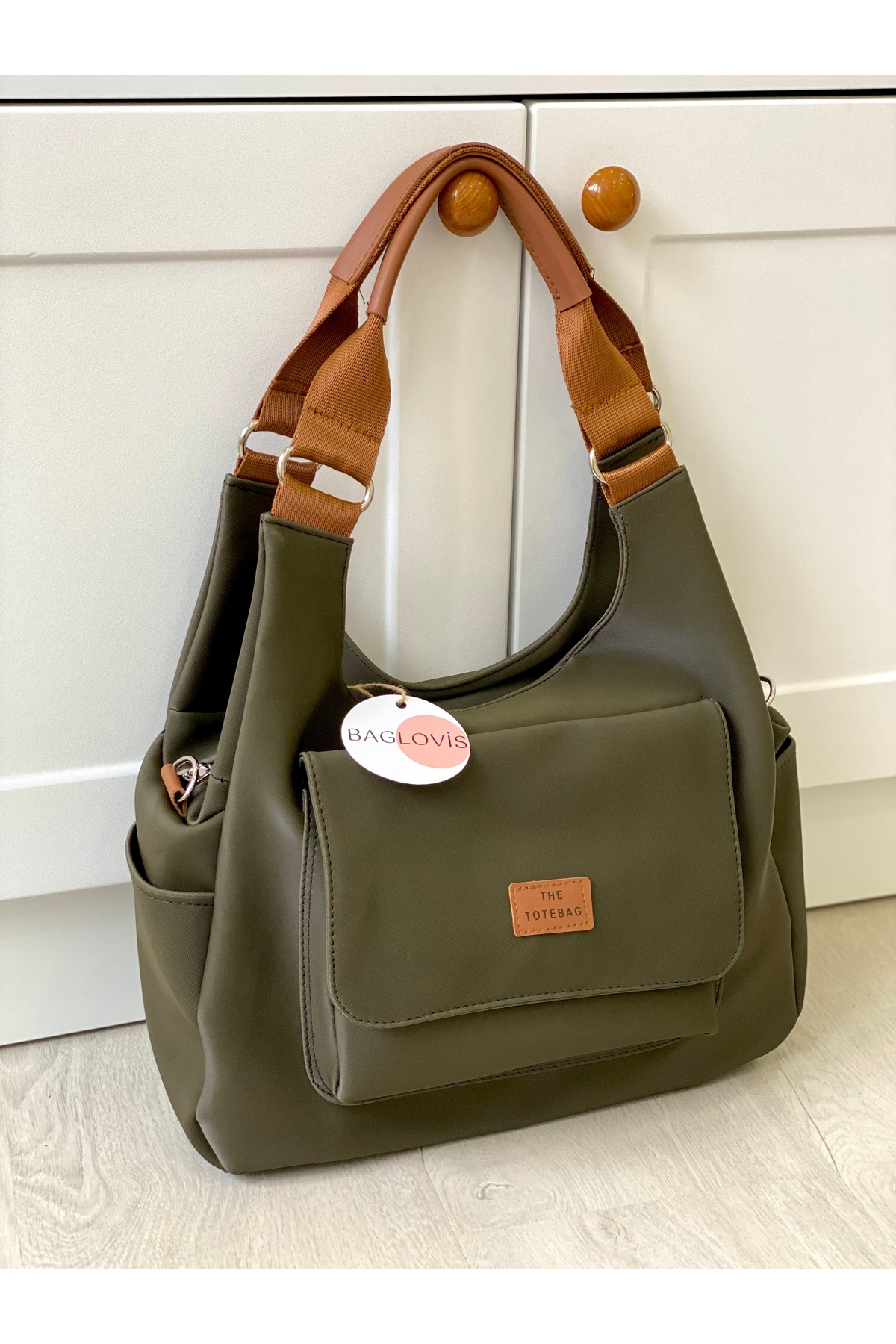 BAGLOVİS ÇOK CEPLİ BÜYÜK SALAŞ OMUZ ÇANTASI