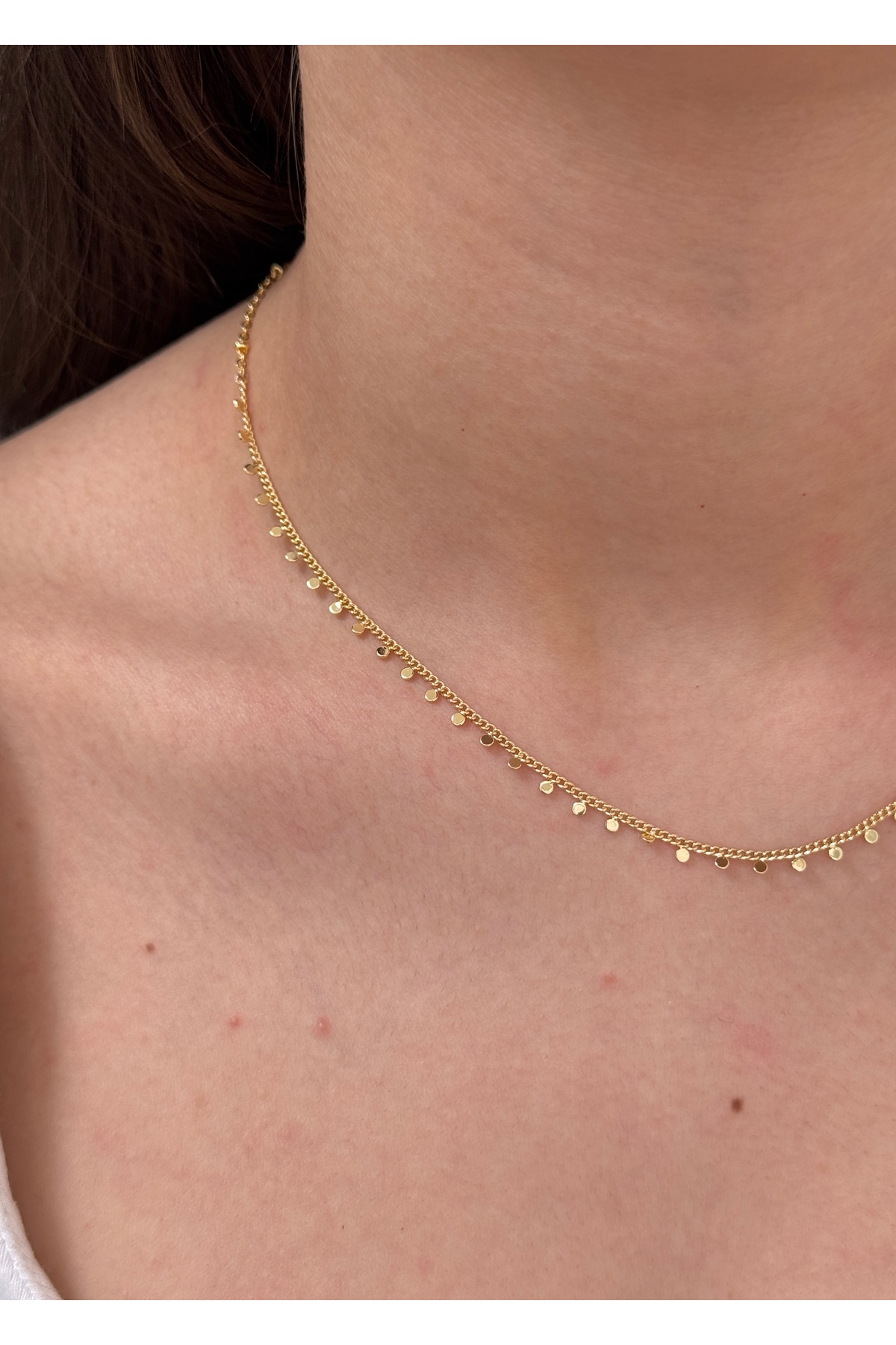 KİLİGİSTANBUL Noktalar Luka Kolye 45 Cm