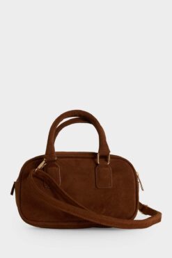 DeFacto Kadın Süet Omuz Çantası G7009AXNS