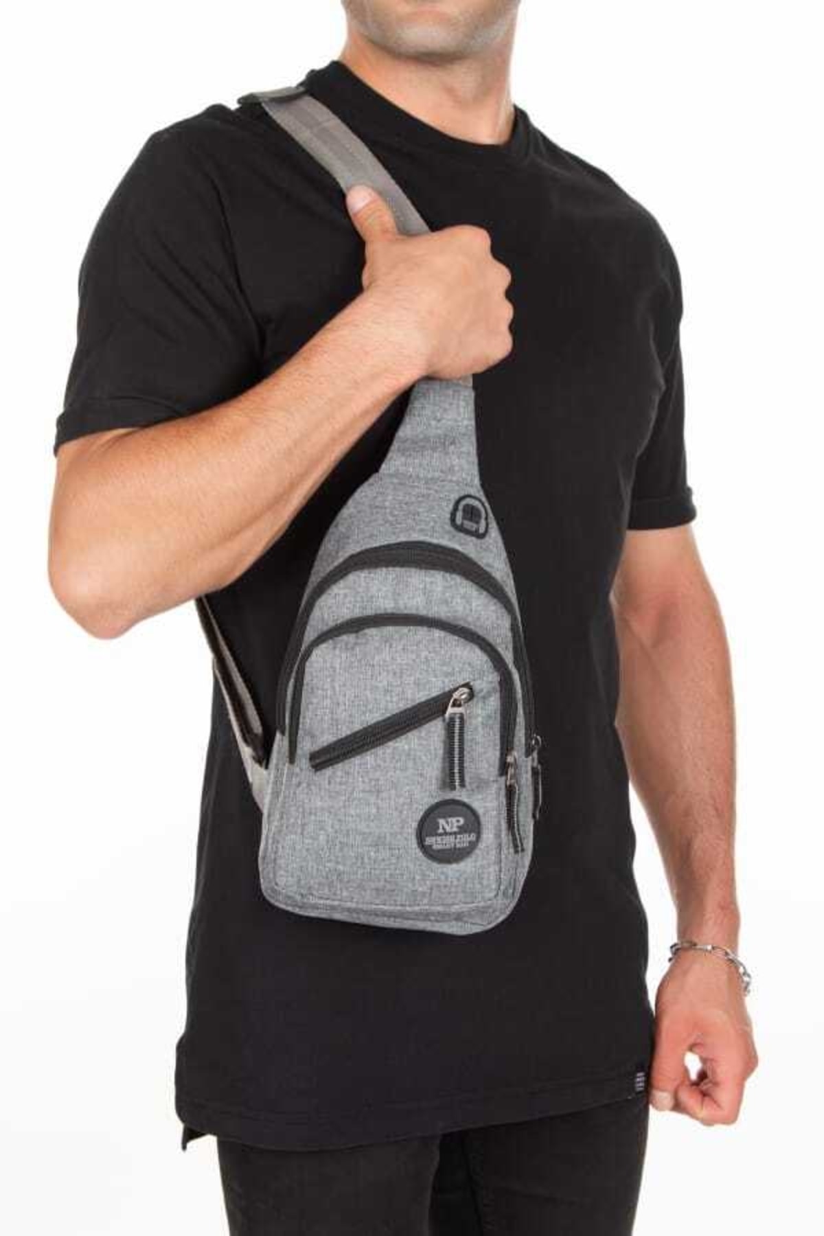 Newish Polo Unisex Su Geçirmez Çapraz Askılı Bel Omuz Göğüs Ve Spor Çanta Günlük Bodybag