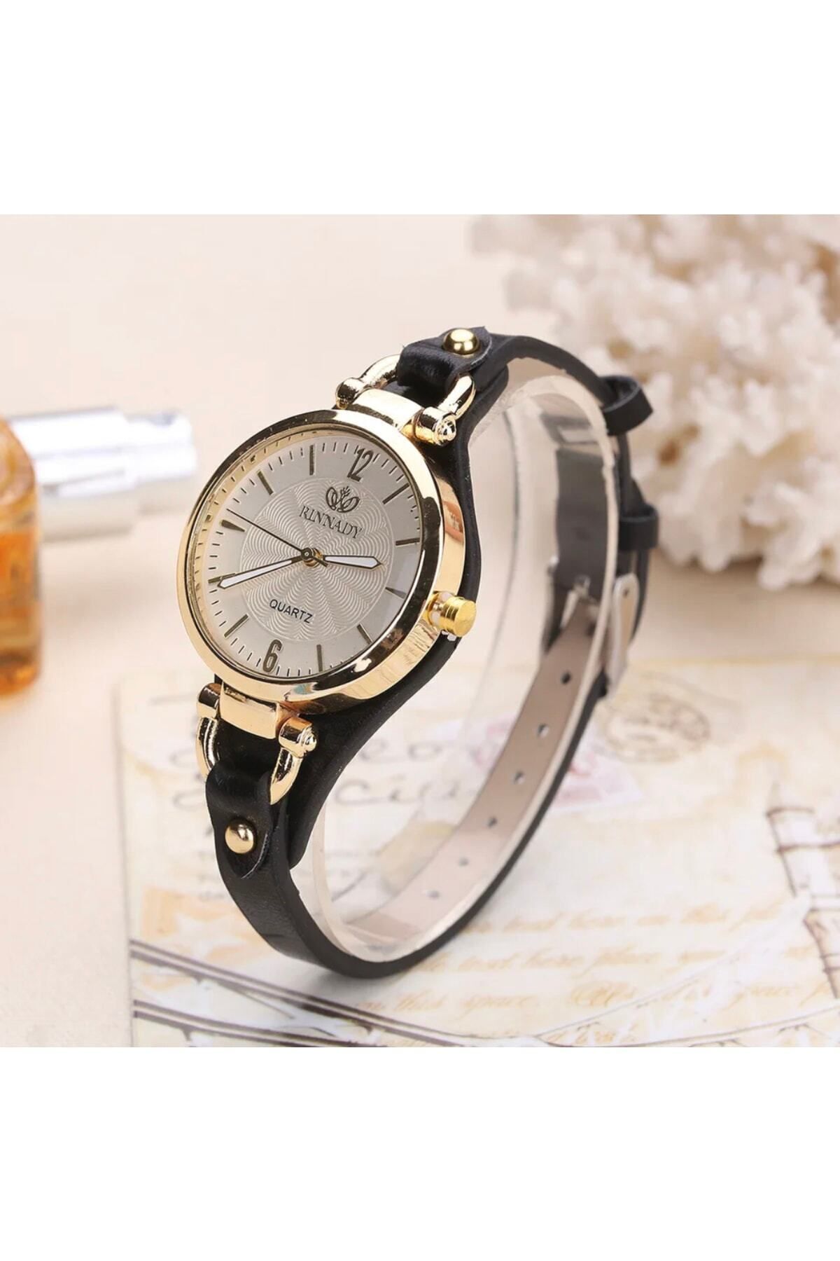 Toz Vintage Gyrox Siyah Yuvarlak Vintage & Retro Saat