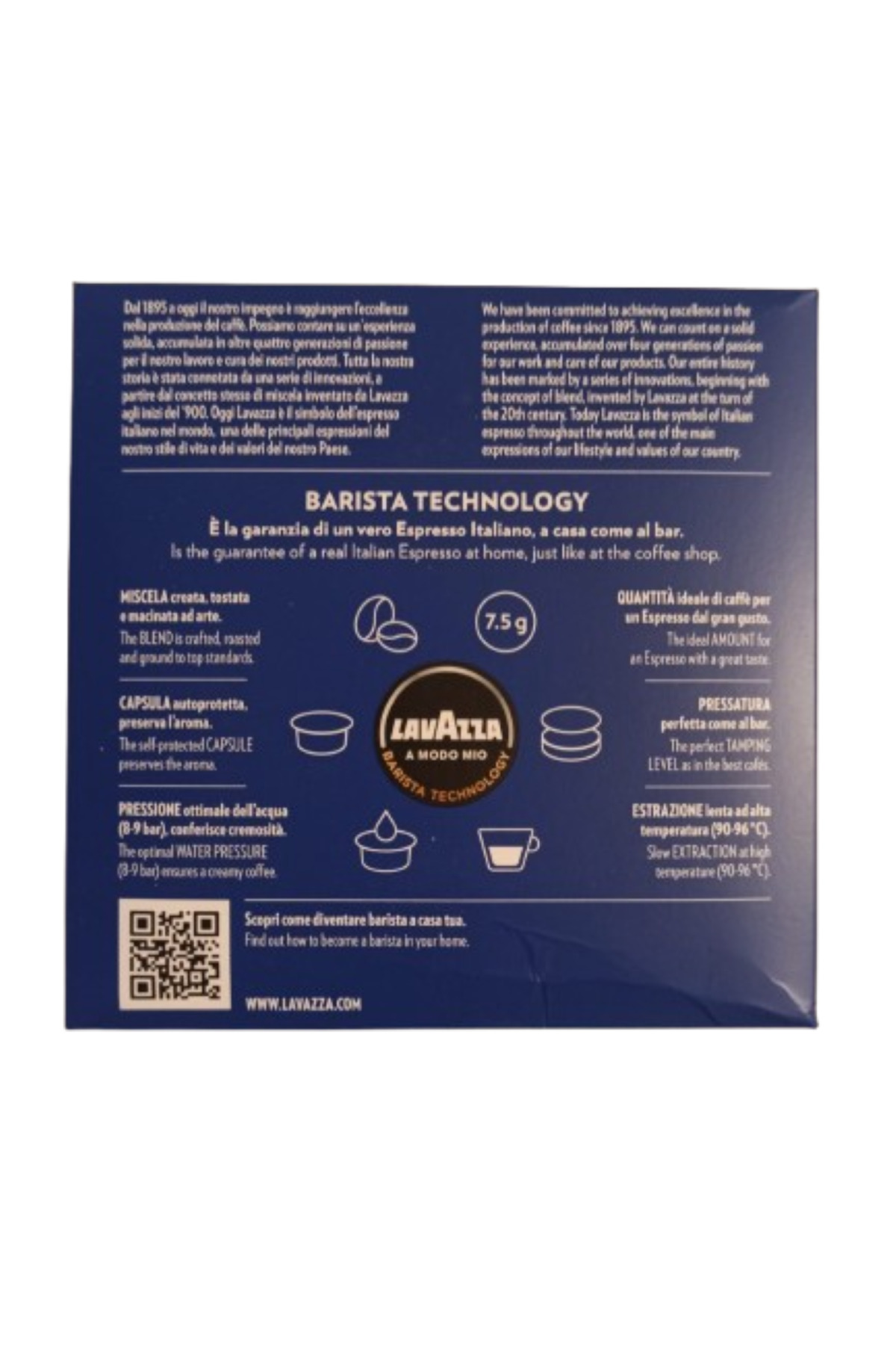 LavAzza A Modo Mio Uyumlu Crema E Gusto 36’lı Kapsül Kahve (NESPRESSO UYUMLU DEĞİLDİR.) - Görsel 2