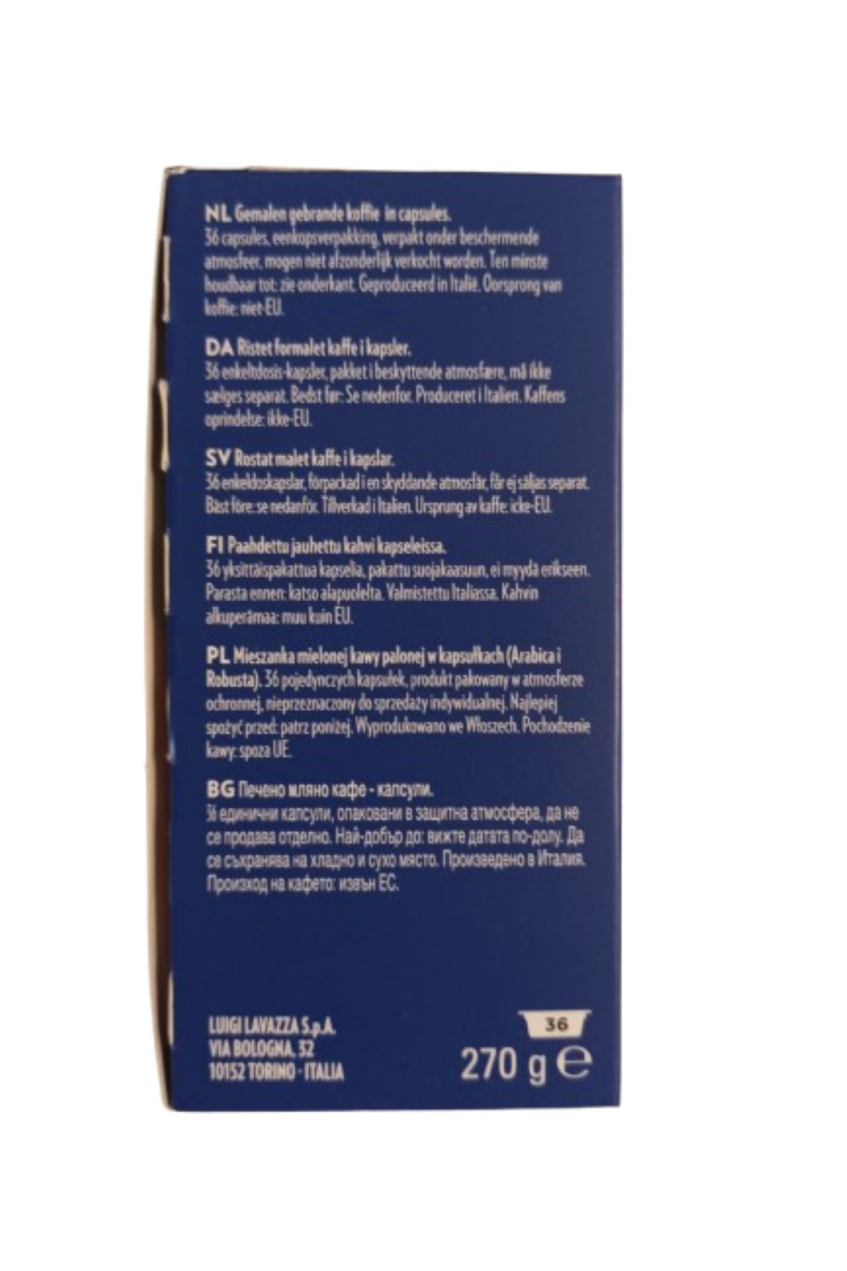 LavAzza A Modo Mio Uyumlu Crema E Gusto 36’lı Kapsül Kahve (NESPRESSO UYUMLU DEĞİLDİR.) - Görsel 3