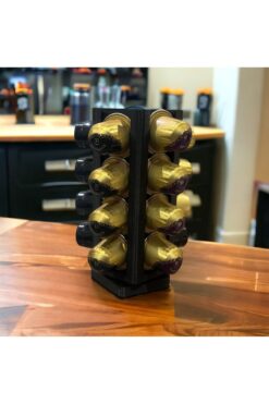 BYK DESIGN NESPRESSO VE STARBUCK UYUMLU KAPSÜL KAHVE TUTUCU - HAREKETLİ DÖNEBİLEN KAPSÜL KAHVE STANDI