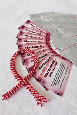 BeryDenz 10 Adet Marteniçka Hediyelik Kartlı Hediye Paketli