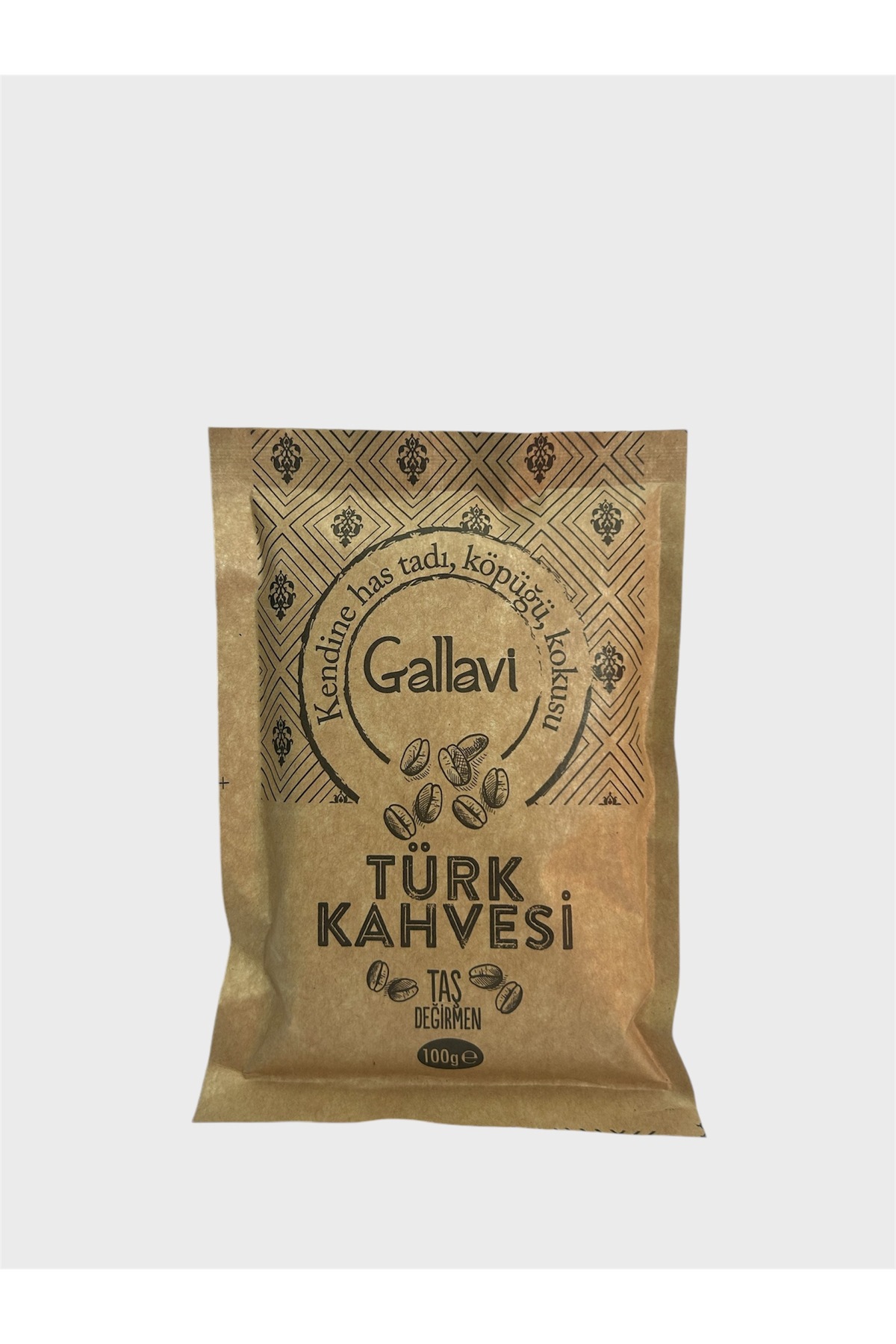 GALLAVİ Gallavi Brezilya Tek Kavrulmuş 100 GR Türk Kahvesi