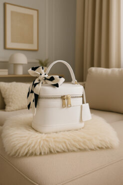 NOTHING Kadın Beyaz Dikdörtgen Formlu Çapraz Askılı El ve Omuz Çantası Melina