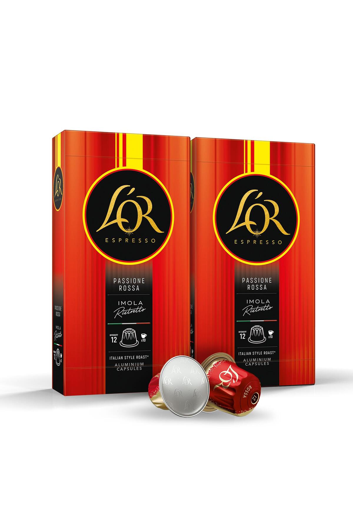 L'OR Imola Ristretto Nespresso Uyumlu Alüminyum Kapsül Kahve 20 Kapsül