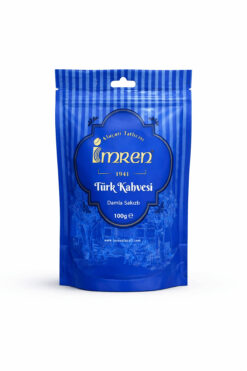 İMREN ALAÇATI TATLICISI & SAKIZLIM İmren Geleneksel Gerçek Damla Sakızlı Türk Kahvesi 100gr