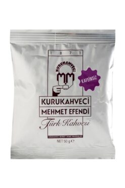 Mehmet Efendi Kuru Kahveci Kafeinsiz Türk Kahvesi 50 G