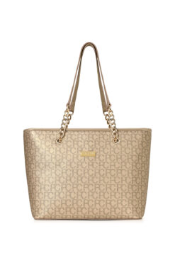 Pierre Cardin Altın Büyük Alfabe Kadın Omuz Cantası 05PO22Y1546