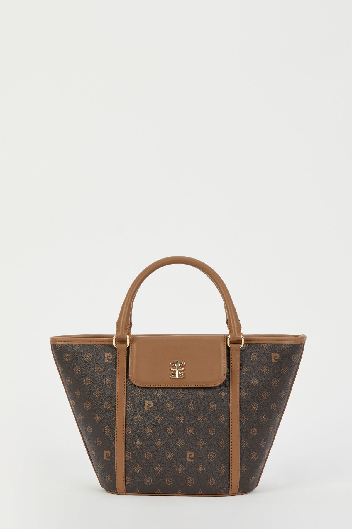 Pierre Cardin Kahve Monogram Kadın Omuz Çantası 05PO23Y1717 - Görsel 2