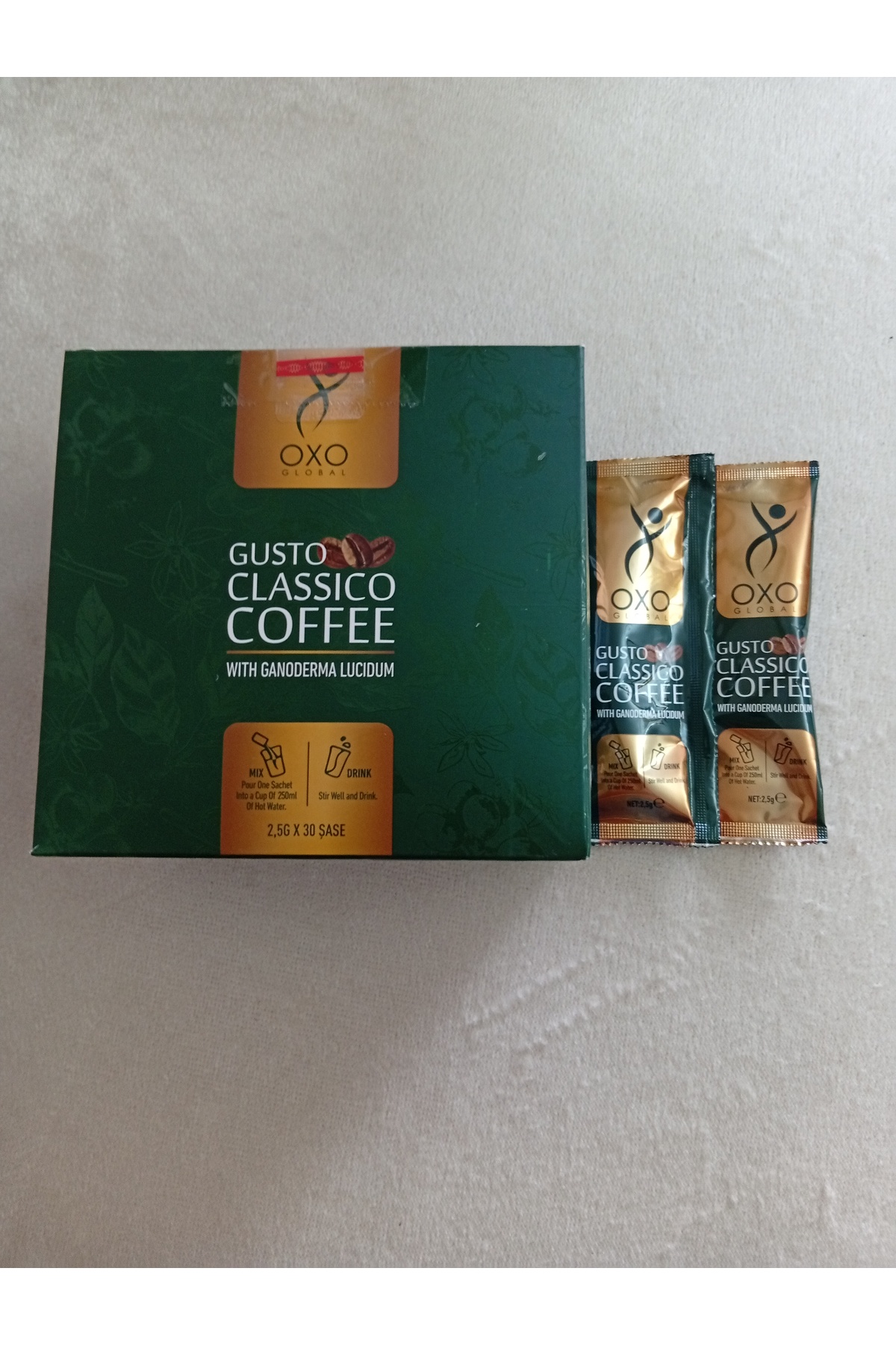 Pervin Ablacım Oxo global Gusto Classico coffee