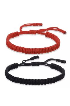 Misto Aksesuar Ikili Örgü Sevgili Bilekliği