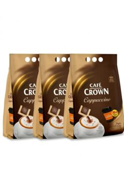 Cafe Crown Cappucino 25grx20adet Bardak Hediyeli x3 Adet