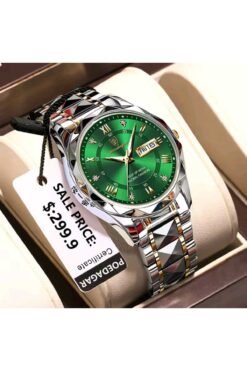 POEDAGAR ORİJİNAL PASLANMAZ ÇELİK LÜX 1.SINIF 3ATM KOL SAATİ