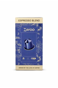 Zayoo Espresso Blend 9/10 – Nespresso Original Uyumlu - Alüminyum Kapsül - (10 Kapsül)