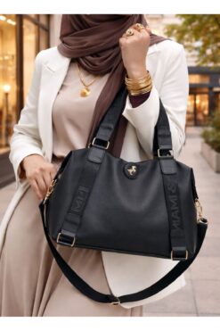 çantamgelsin miami polo Kadın tommy Çok Gözlü Ayarlanabilir Çapraz Askılı El Ve Omuz Çantası