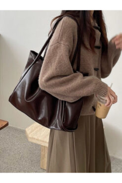 Mojeva Soft Acıkahverengi Kadın Omuz Ve Kol Çantası