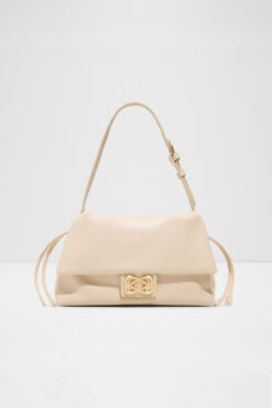 Aldo EELINORA - Kadın Orta Boy Beyaz Tek Bölmeli Çıkarılabilir Ayarlı Çapraz Askılı Çapraz Çanta