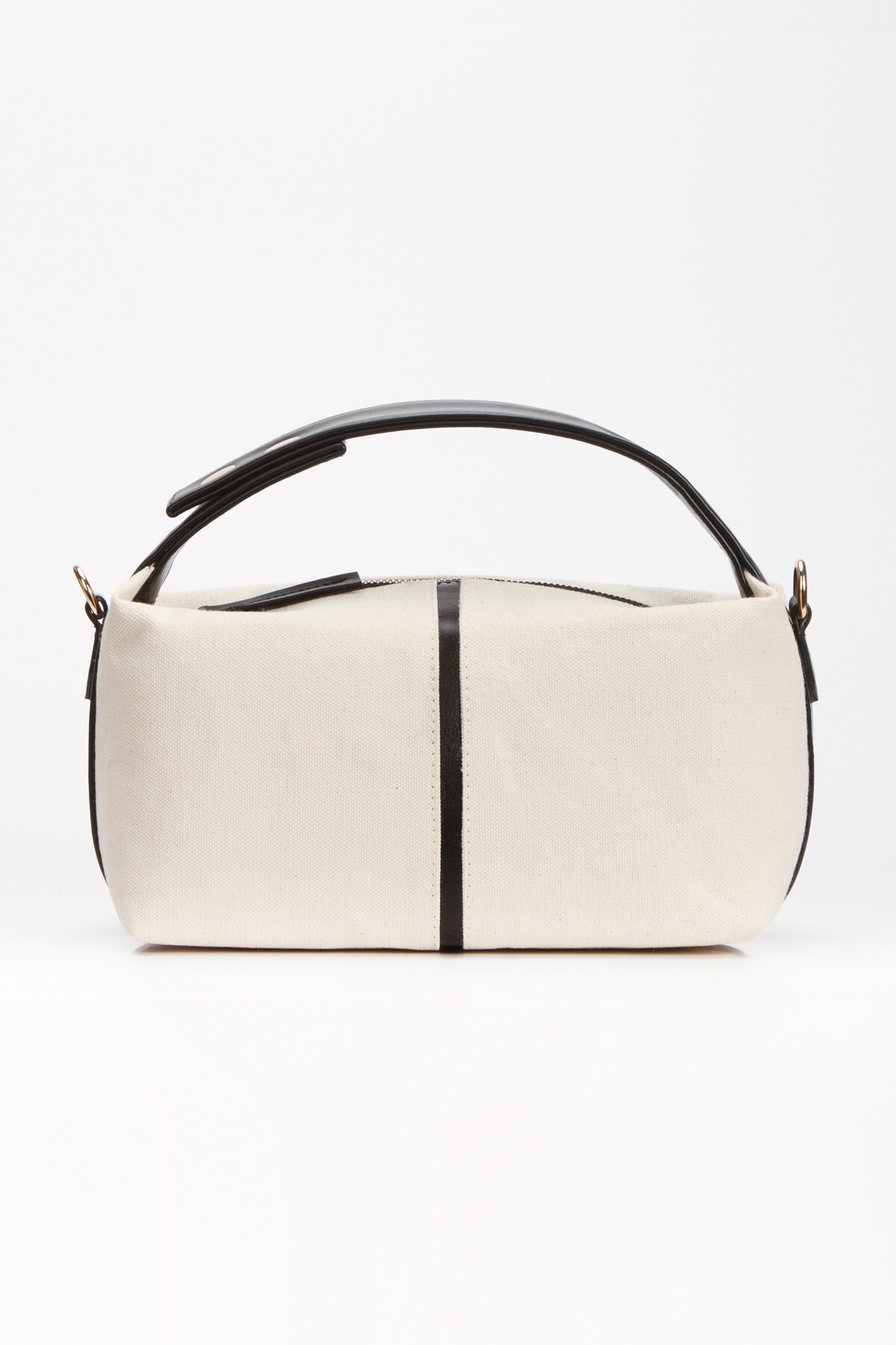 BAHELS Siyah Nyra Kanvas El ve Omuz Çantası