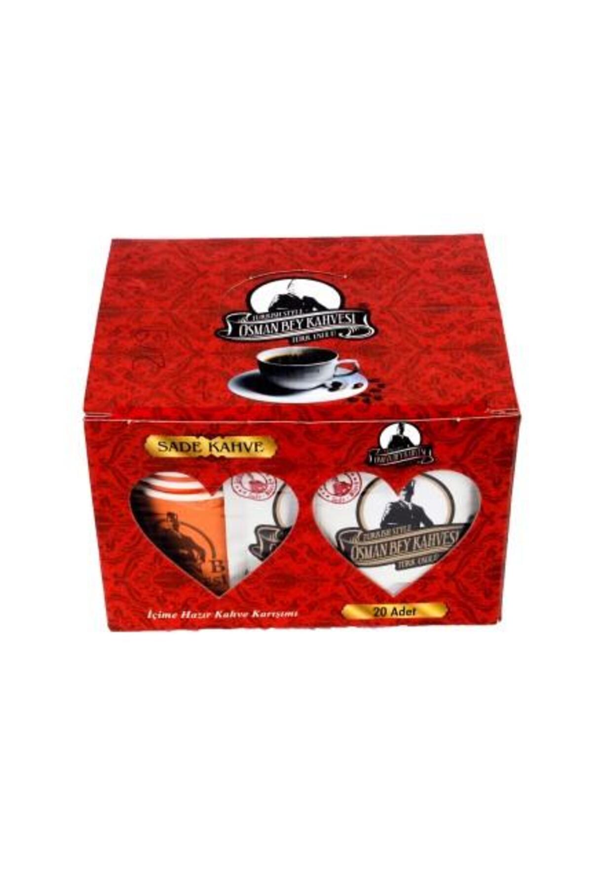 OSMAN BEY KAHVESİ Osman Bey Sade Kahve 20'li(1 KUTU) 250 gr