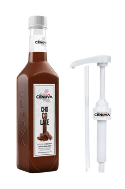 Cenova Çikolata Kahve-Kokteyl Şurubu 1000 ML Gurme Seri - Pompa Dahil