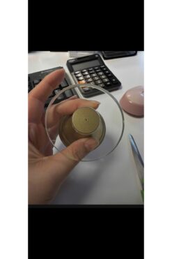 innossa pleksi dekorasyon Matgold ayaklı şeffaf pleksi lokumluk 8x8 cm