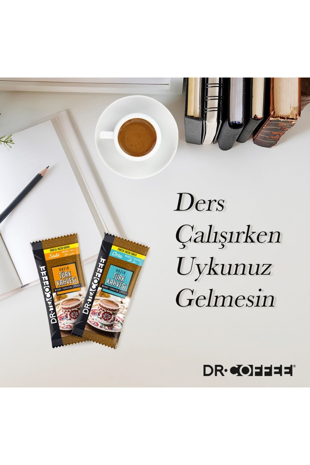 DR. TEA COFFEE Drteacoffee Hazır Türk Kahvesi Orta 9 Gr.lık 24 Lü Kutu - Görsel 3