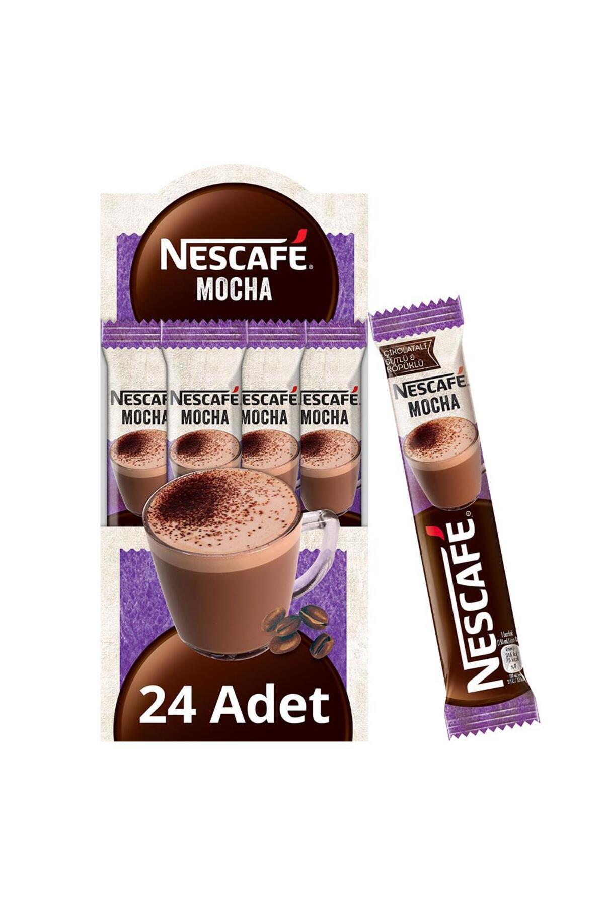Nescafe 3'ü 1 Arada Hazır Kahve Mocha 17 g x 24 Adet - Görsel 3