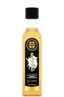 By Tüfekçi Beyaz Çikolata Kahve Şurubu 60 ml | Yoğun Lezzet Yüksek Aromalı Yeni Formül | Kahve, Pasta Şurubu