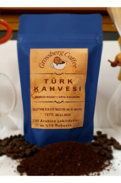 Grossberg Coffee Orta Kavurum Türk Kahvesi 250 Gr