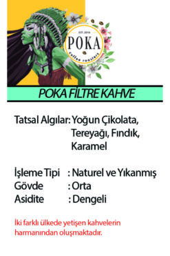 POKA COFFEE Poka Filtre Kahve 500 gr Öğütülmüş