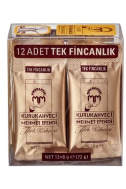 Mehmet Efendi Tek İçimlik Türk Kahvesi 6gr x 12 Poşet